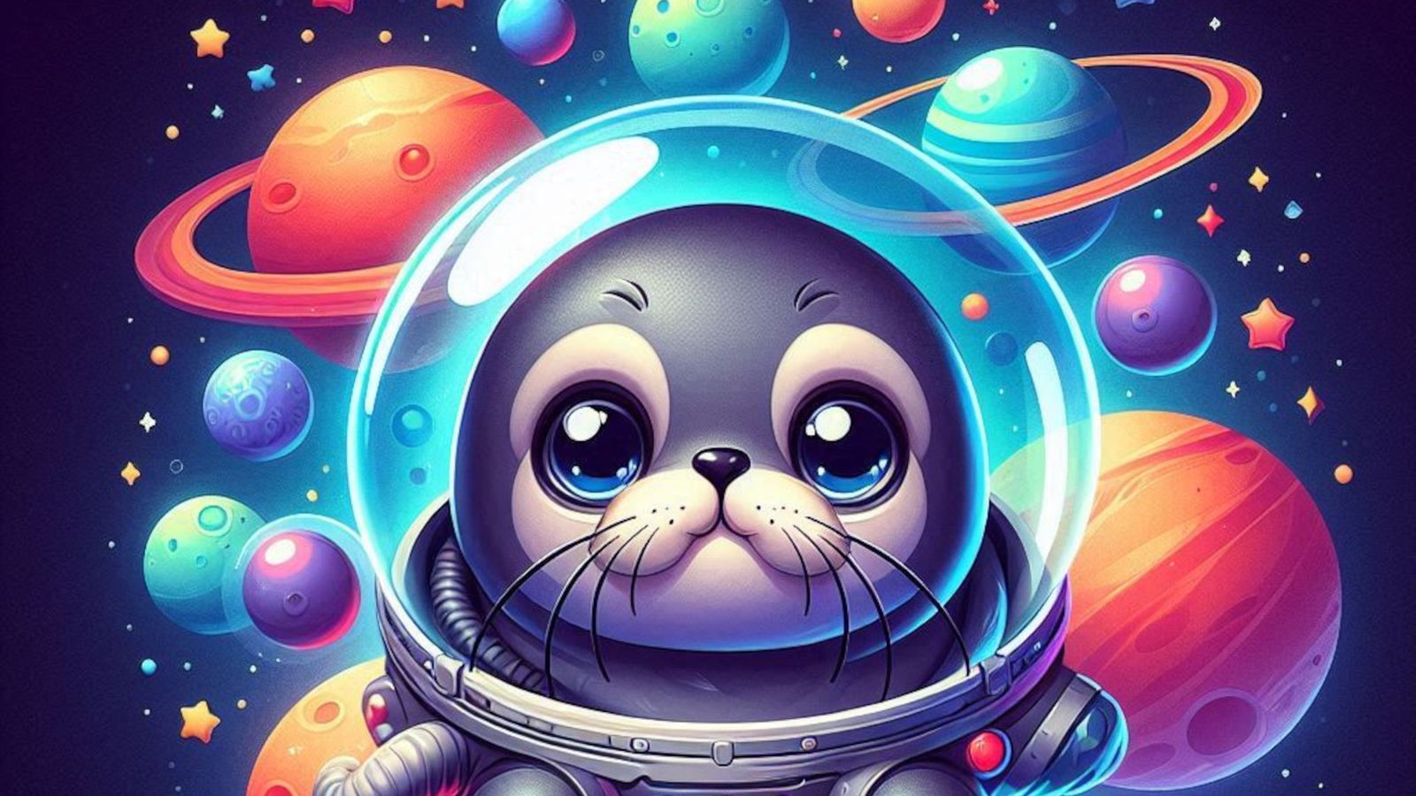 Kiwi the Seal Flies to Space!