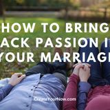 1995 How to Bring Back Passion in Your Marriage