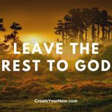 2340 Leave the Rest to God