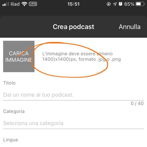 Il mio primo episodio con Spreaker Studio