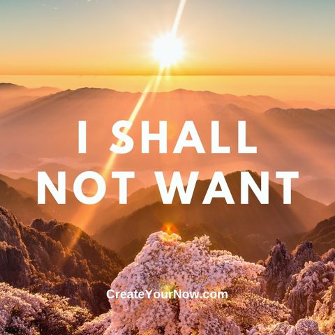 2928 I Shall Not Want