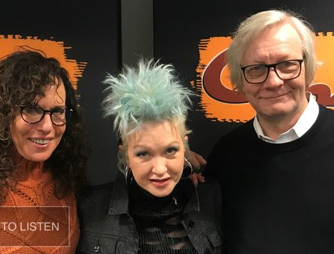 Cyndi Lauper! / FDNY Hero Rob Serra