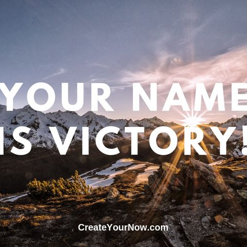 1690 Your Name is Victory!