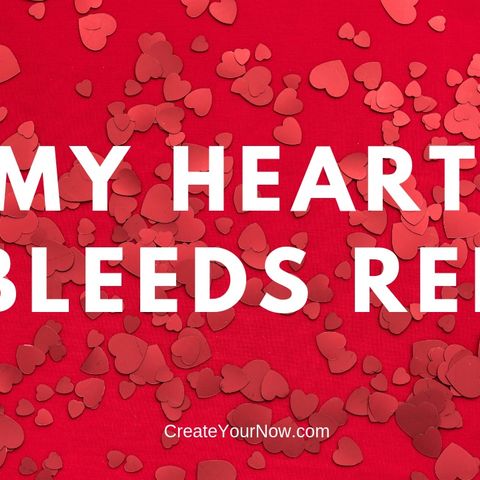 1495 My Heart Bleeds Red