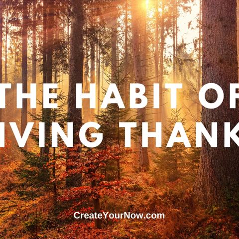 1780 The Habit of Giving Thanks