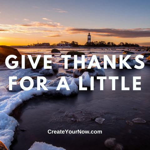 2867 Give Thanks For a Little