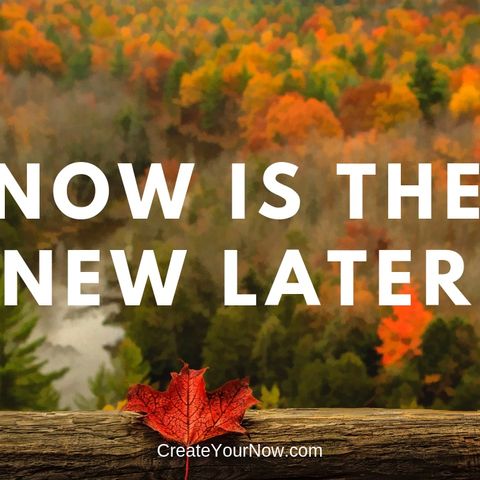 1368 NOW is the New Later!