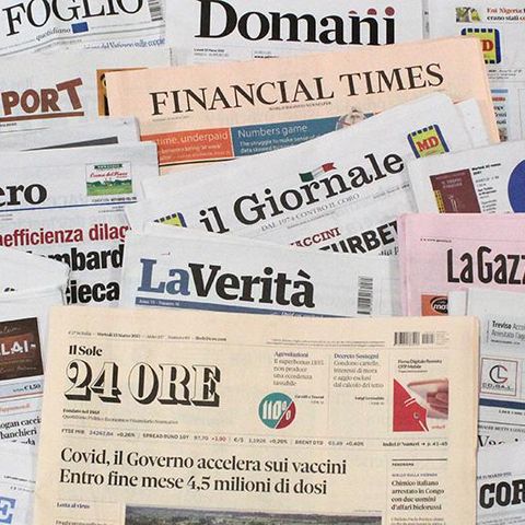 Rassegna Stampa Weekend - 
            Rassegna Stampa weekend del 6 novembre 2022